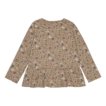 BIRKHOLM Peplum Bluse Blomstersymfoni